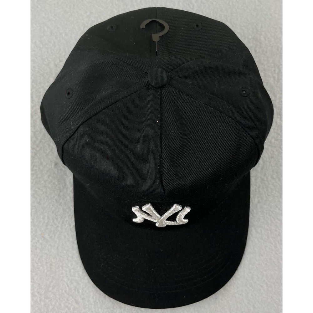 New York Yankees Hat Cap 47 Brand Snap Back Mens Black Silver MLB Baseball NEW - Picture 3 of 8